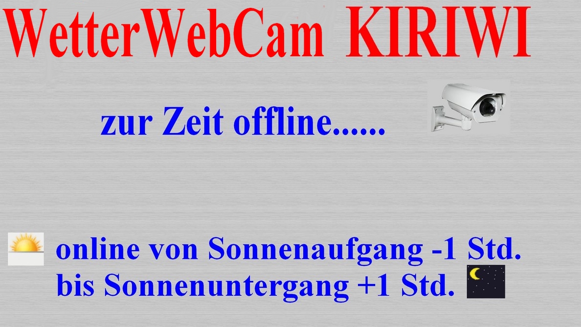 Webcam Suthfeld: Weathercam KIRIWI