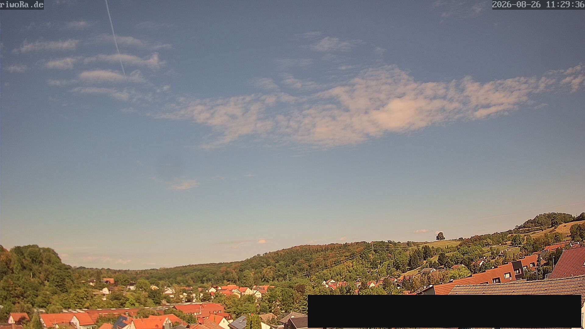 Webcam Bronnweiler: View over Bronnweiler (Reutlingen)