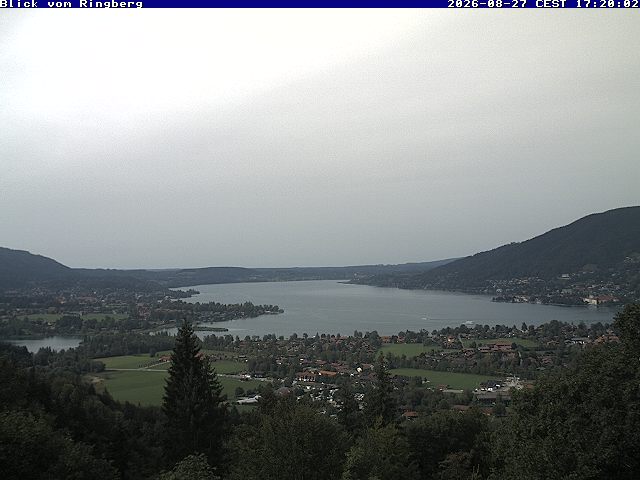 Webcam Tegernsee: View onto Tegernsee