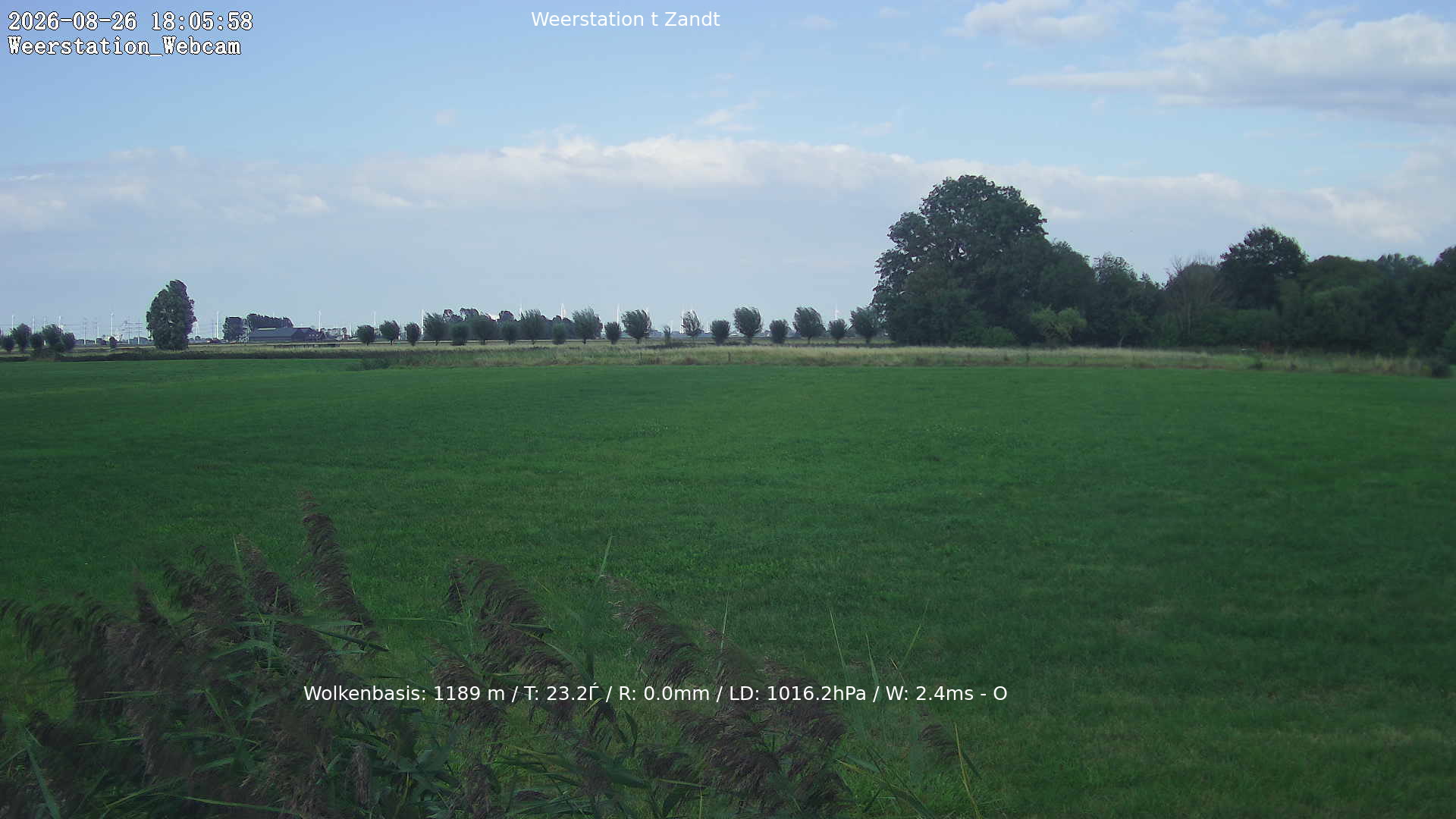 Webcam 't Zandt: Weathercam