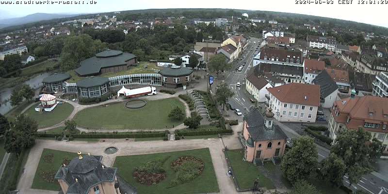 Webcam Rastatt: View from the Water Tower