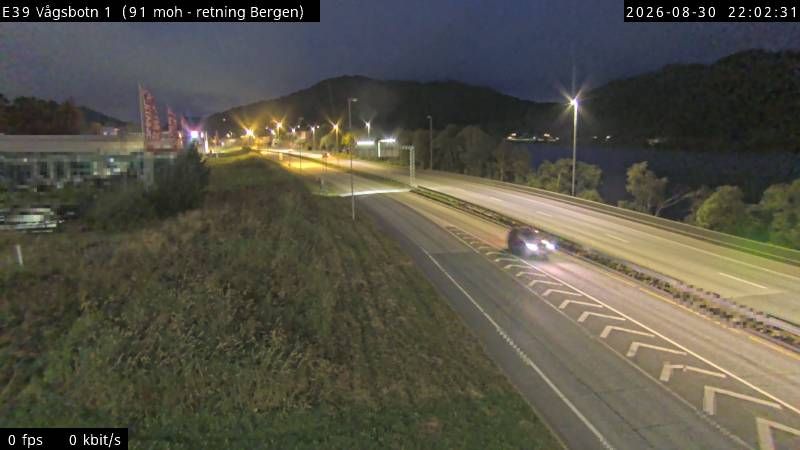 Vagsbotn: E39 - Bergen