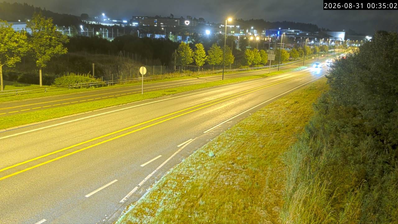 Ytrebygda: R580 Flyplassveien (Bergen sentrum)