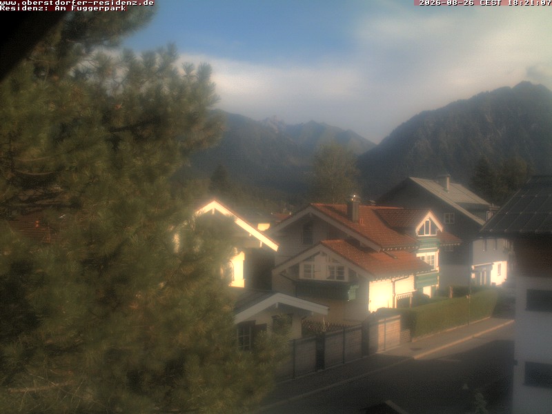 Webcam Oberstdorf: Residenz am Fuggerpark