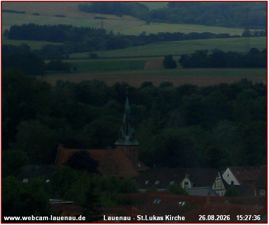 Webcam Lauenau: View over Lauenau