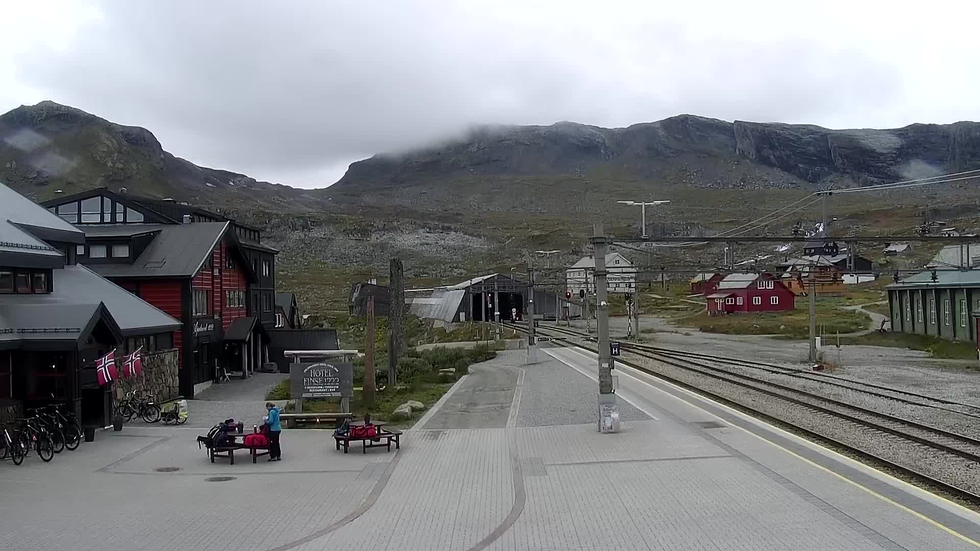 Webcam Finse: Finse Train Station