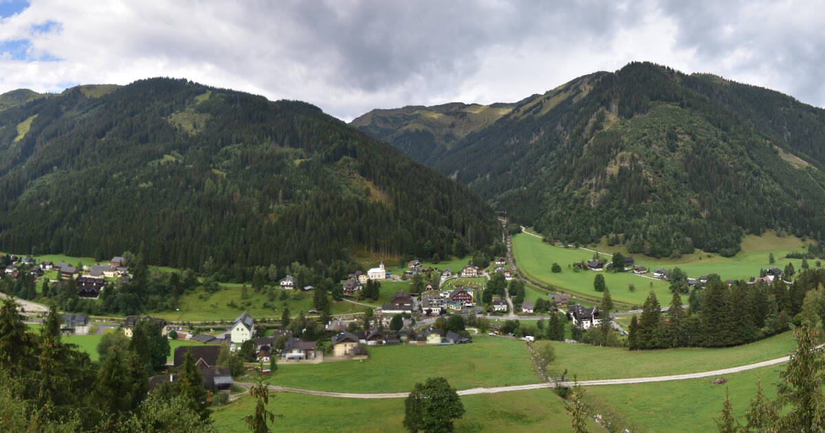 Webcam Donnersbachwald: PANOMAX Donnersbachwald - 1.000 m - Grimming-Donnersbachtal