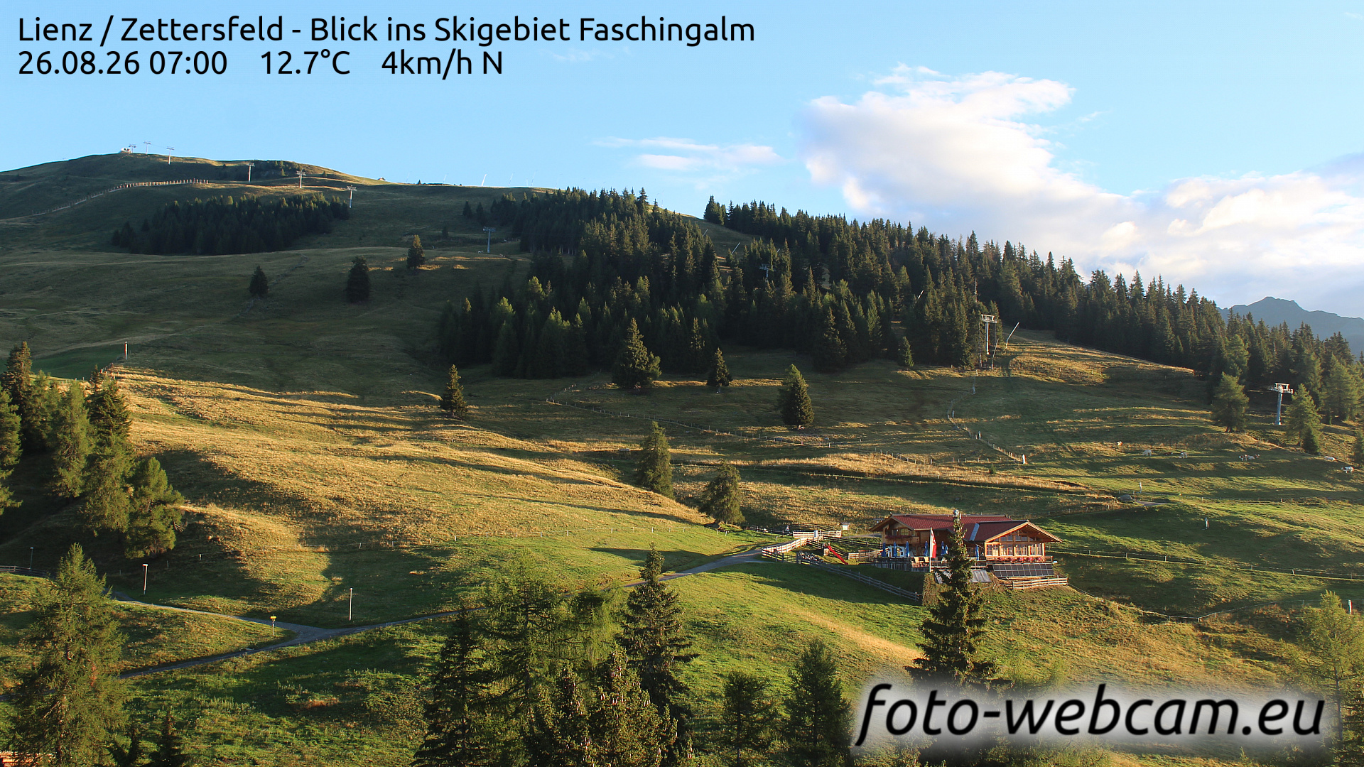 Webcam Lienz: HD Panorama Lienz Faschingalm