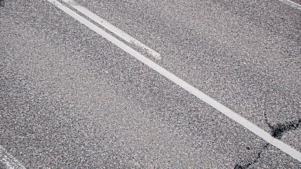 Pudasjarvi: Tie862 - Iso-Syöte - Tienpinta