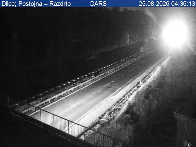 Postojna: A1/E61/E70, Ljubljana - Koper, Razdrto
