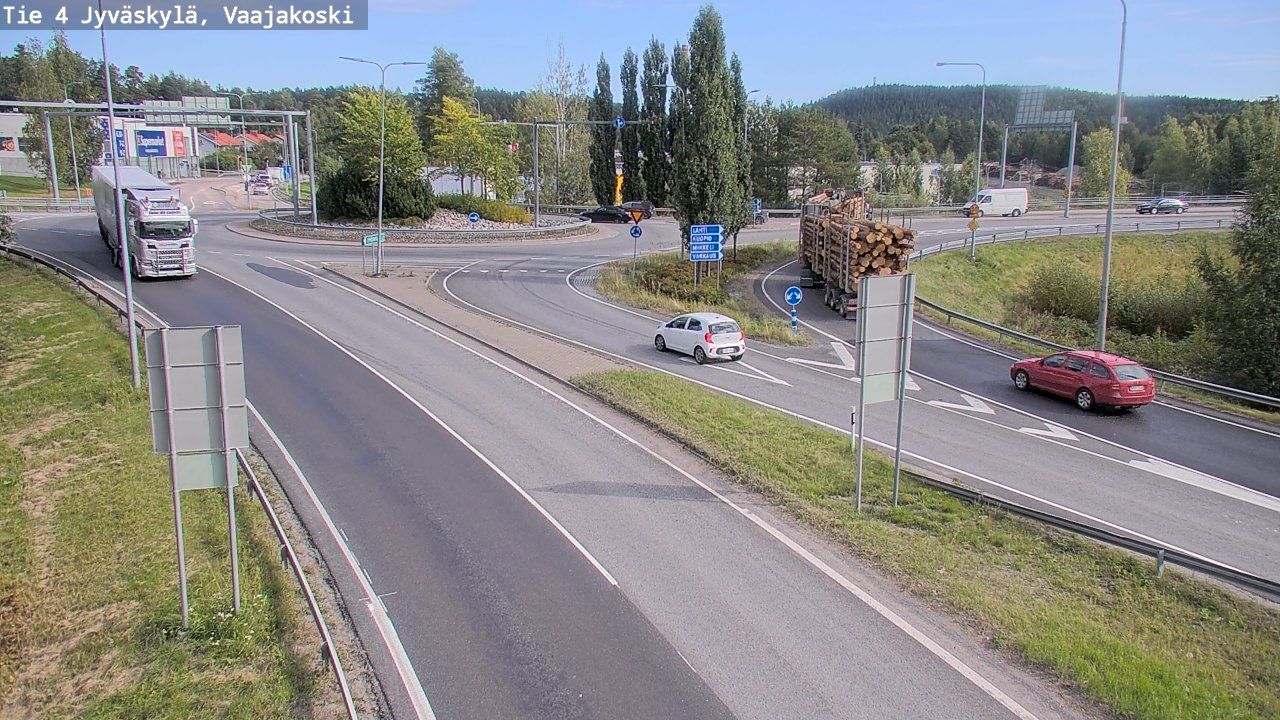 Jyvaskyla: Tie 4 Jyväskylä, Vaajakoski - Lahteen