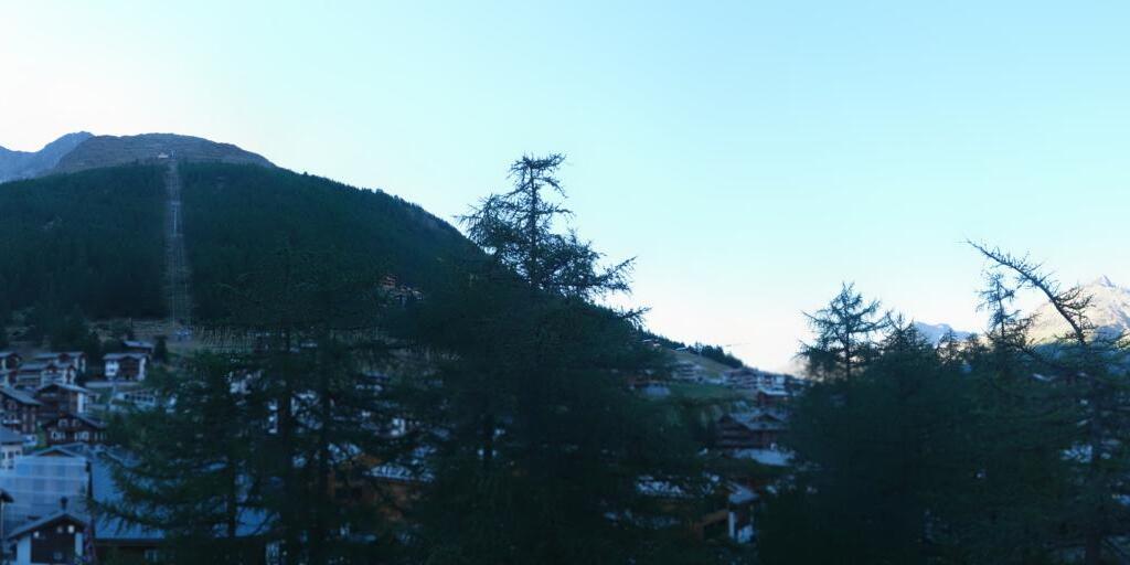 Webcam Saas-Fee: roundshot 360° Panorama Saas-Fee Dorf