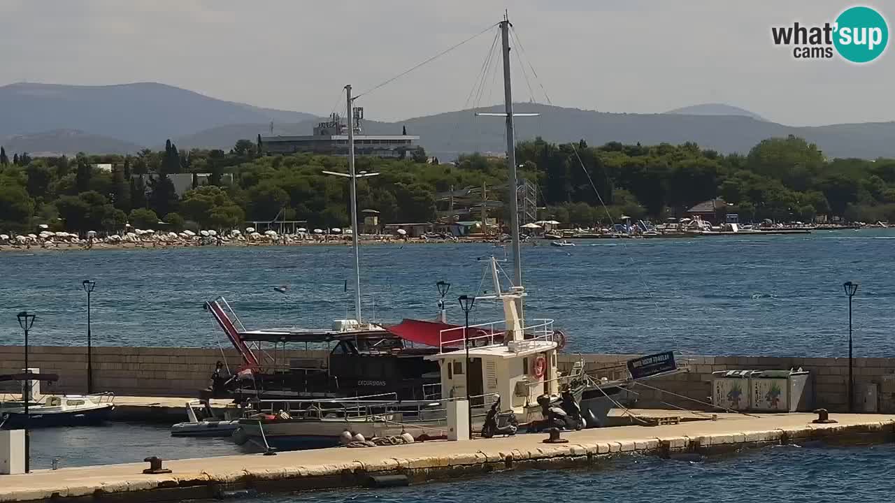 Webcam Vodice: Marina and Seafront