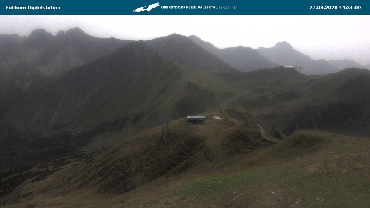 Gemeinde Mittelberg: Fellhorn II, Fellhornbahn Gipfelstation, Oberstdorf