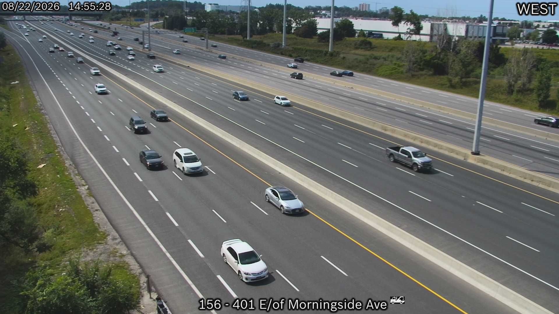 Scarborough: Highway 401 near Conlins Road