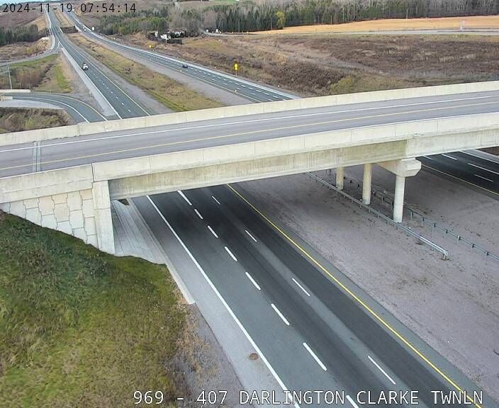 Clarington: Highway 407 near Darlington Clarke Townline Rd
