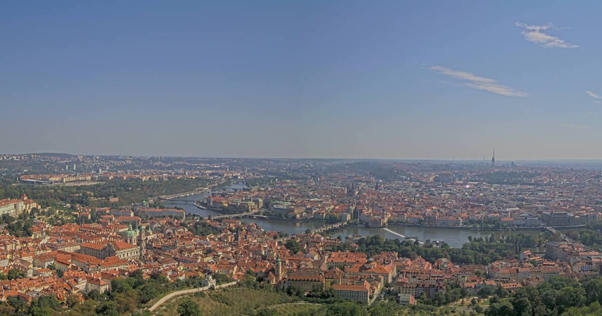 Webcam Prague: PANOMAX Petřín Lookout Tower