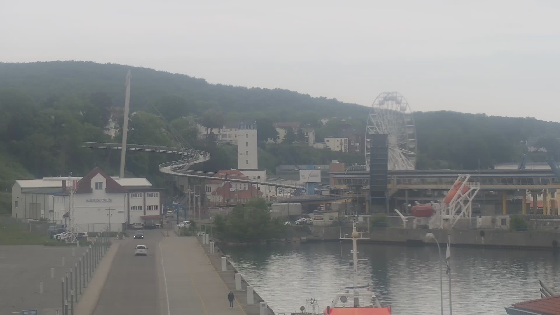 Sassnitz: Livespotting - Live aus dem Stadthafen von - auf Rügen
