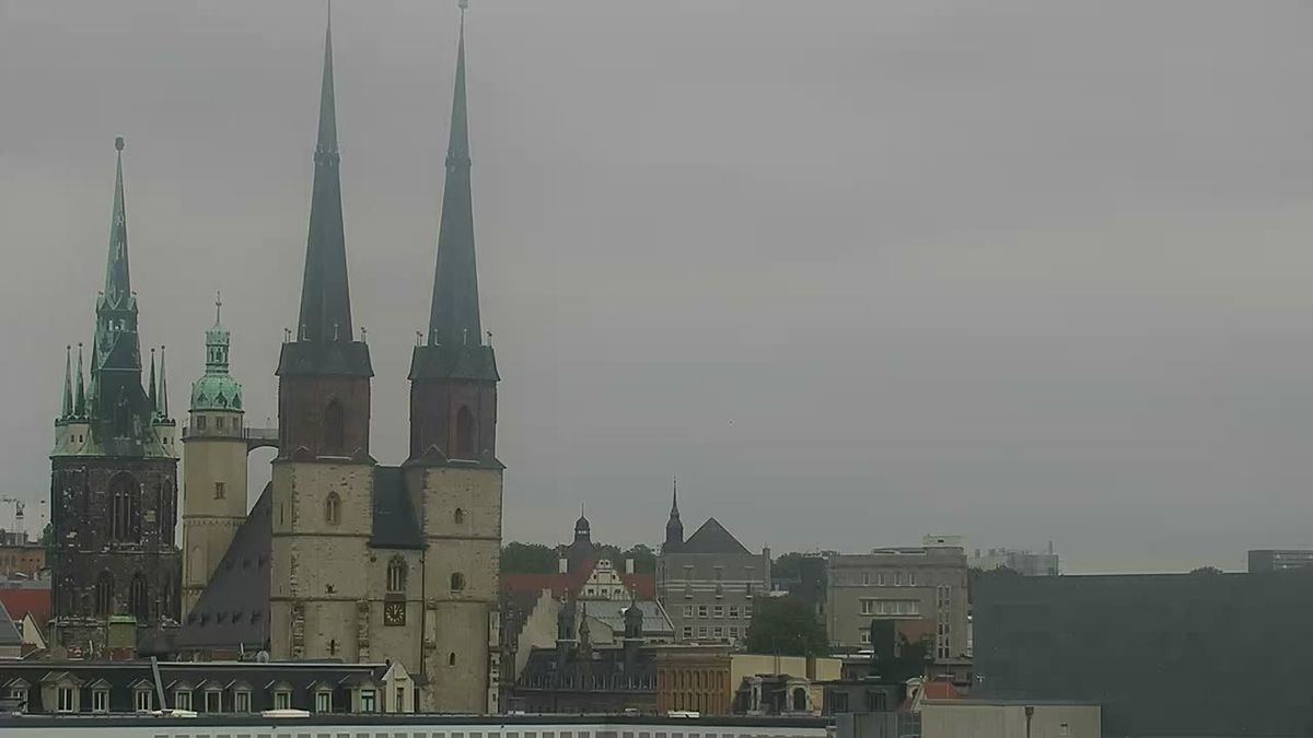 Webcam Halle (Saale): City Panorama