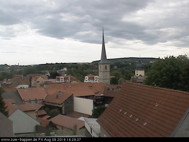 Webcam Arnstadt: View over Arnstadt