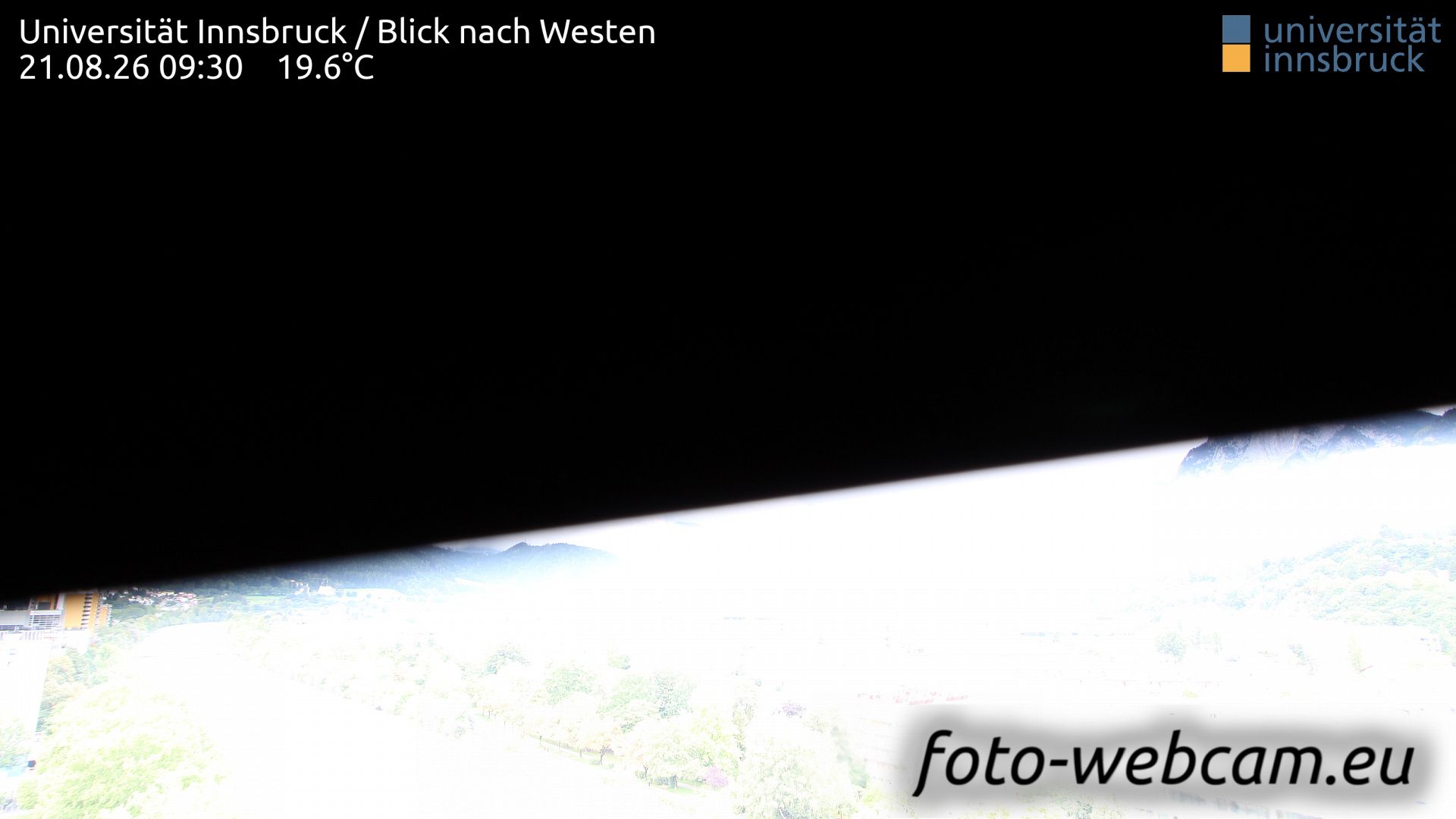 Mariahilf: Universität Innsbruck - Blick nach Westen