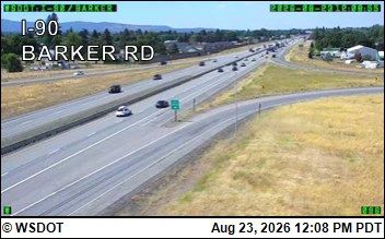 Liberty Lake: I-90 at MP 293.9: Barker Rd