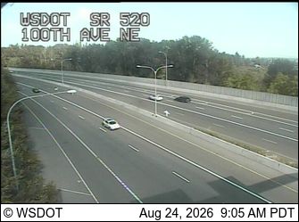 Clyde Hill: SR 520 at MP 5.7: 100th Ave NE
