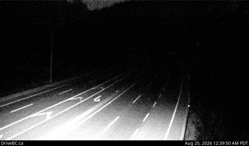 Juan de Fuca Electoral Area › South: Hwy 1 at Okotoks Road, looking south