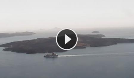 Webcam Santorin: Panorama over Firostefani