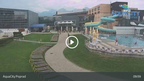 Webcam Poprad: AquaCity Poprad