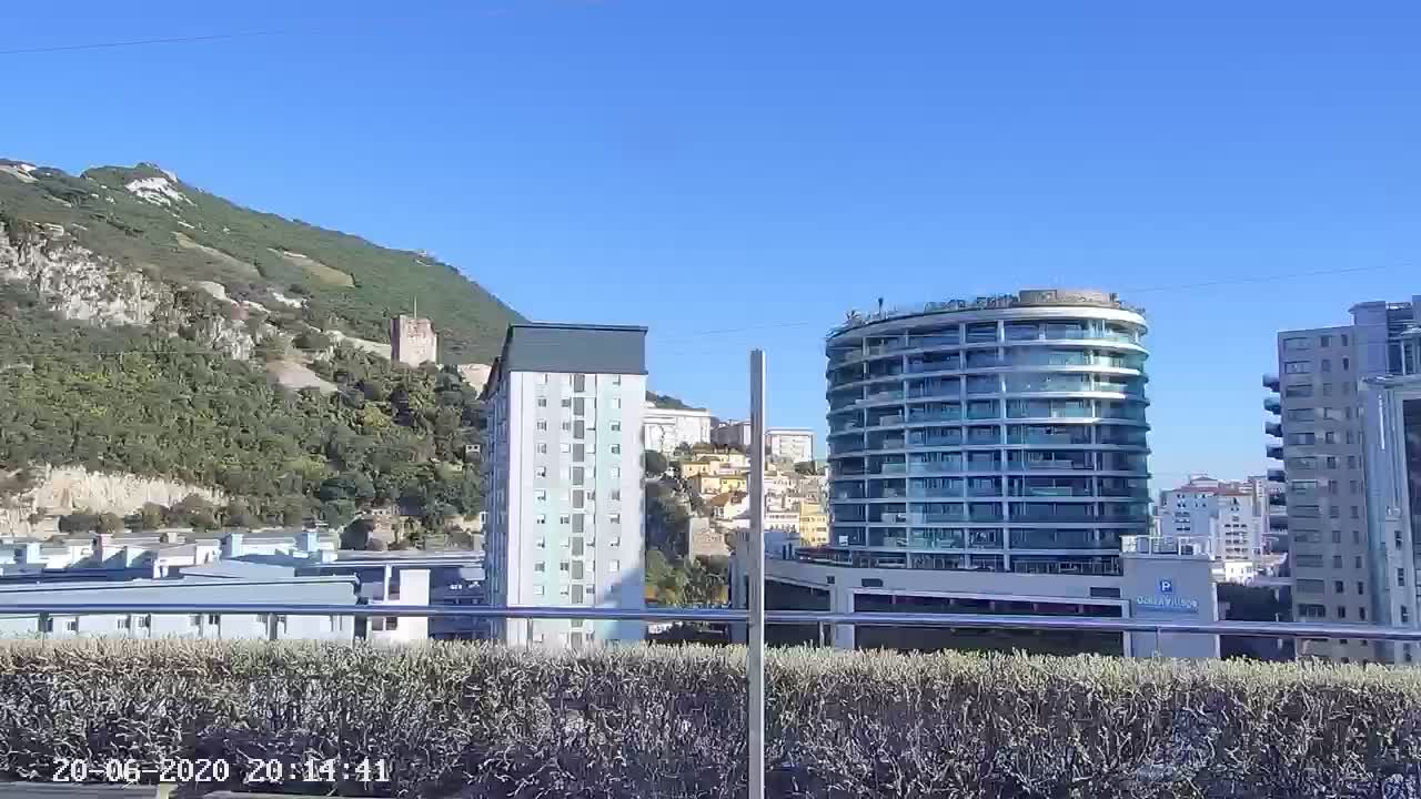 Webcam Gibraltar: View over Gibraltar