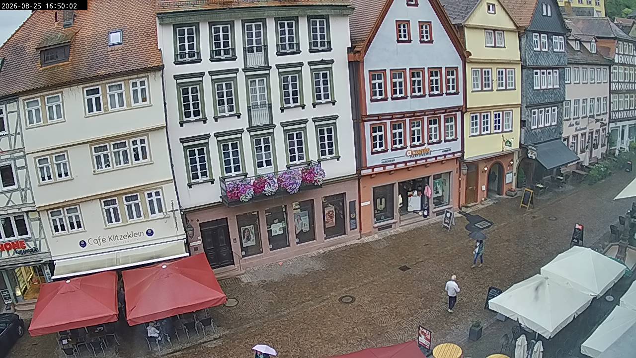 Webcam Wertheim: Market Square