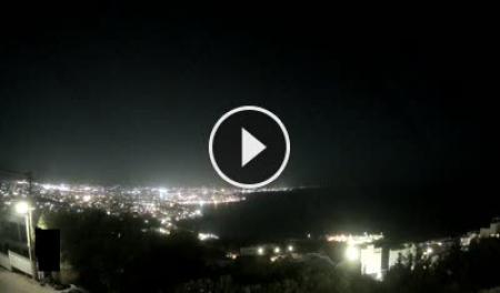 Webcam Chania (Crete): Panorama over Chania