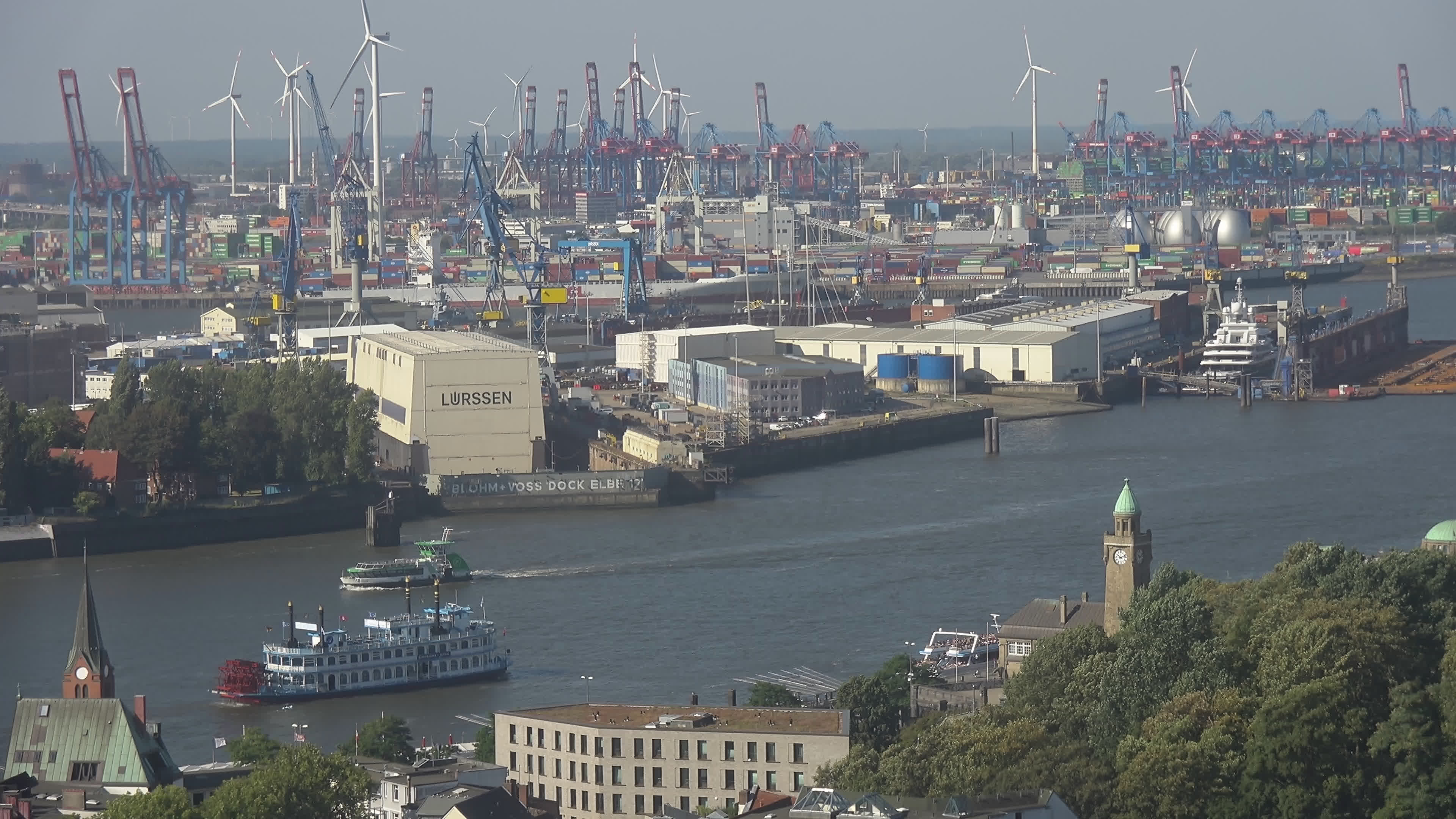 Webcam Hamburg: View from St. Michael's Church