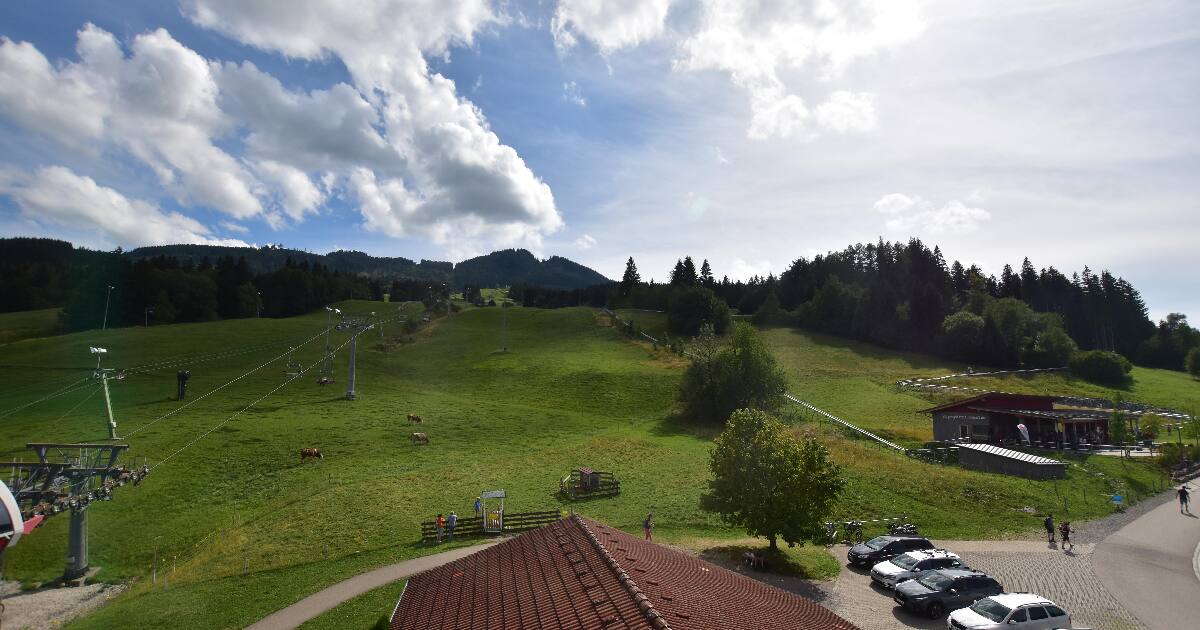 Webcam Nesselwang: PANOMAX Nesselwang, Alpspitzbahn Talstation