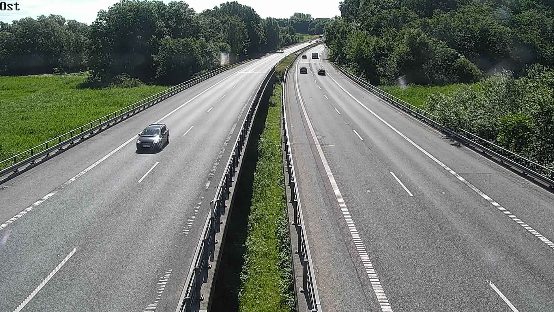 Webcam Uglestrup: Traffic Rute 21, Gevninge