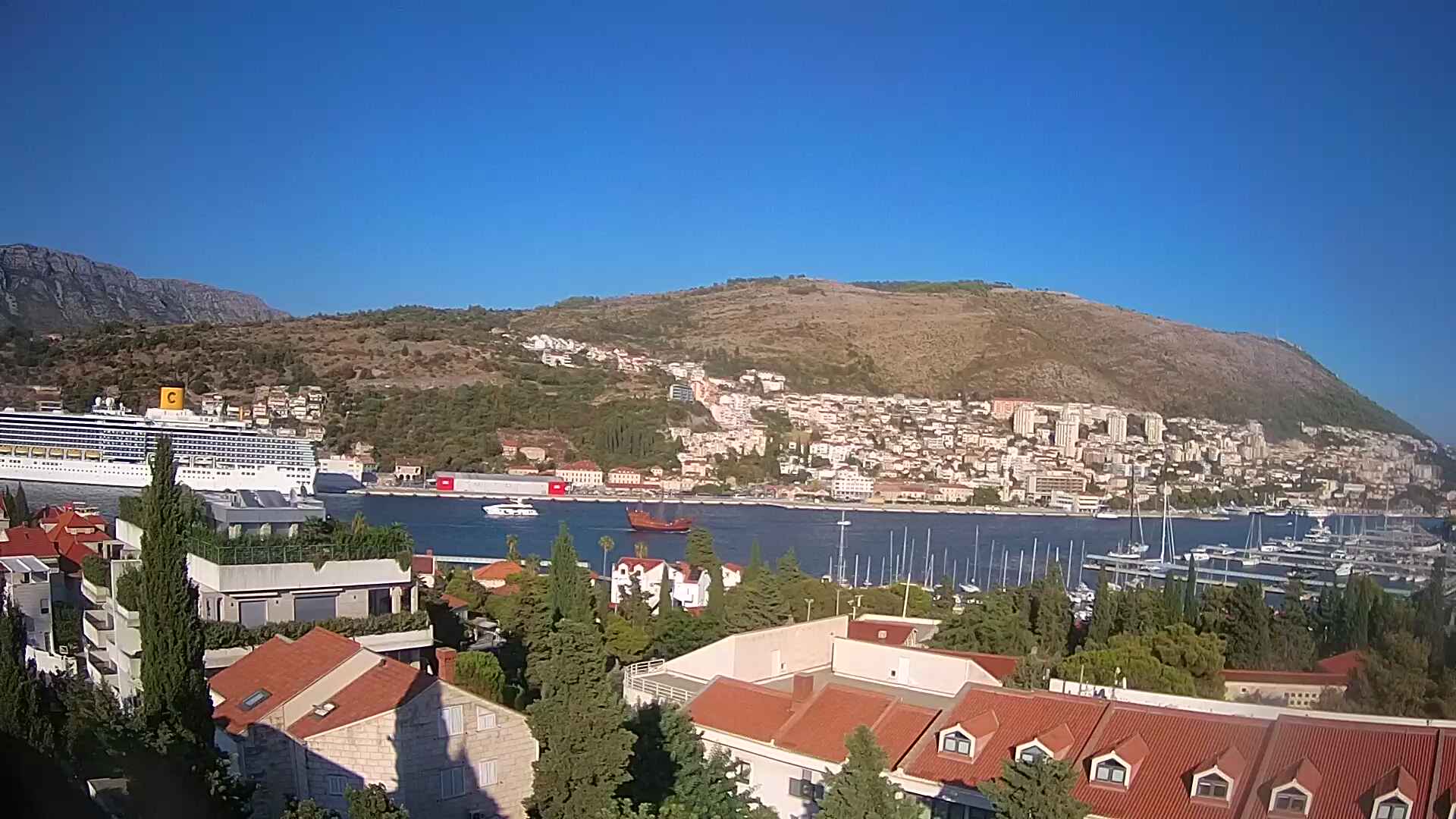 Webcam Dubrovnik: Port of Gruz