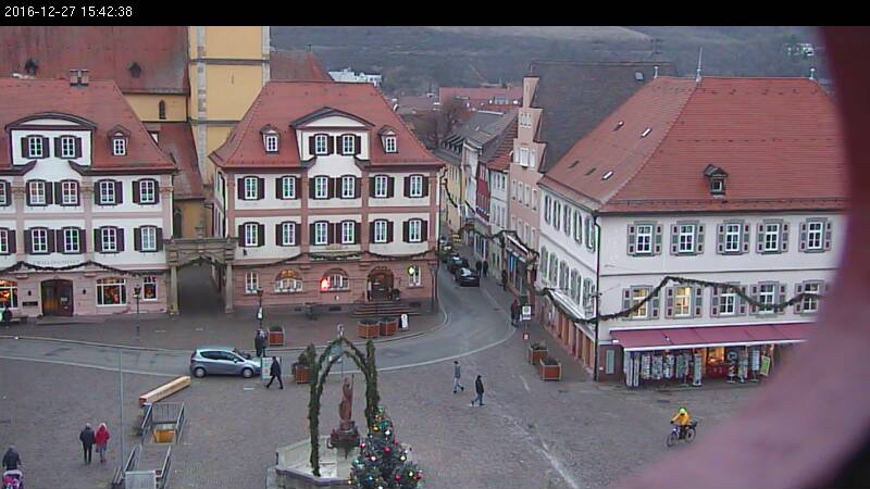 Webcam Bad Mergentheim: Market Square