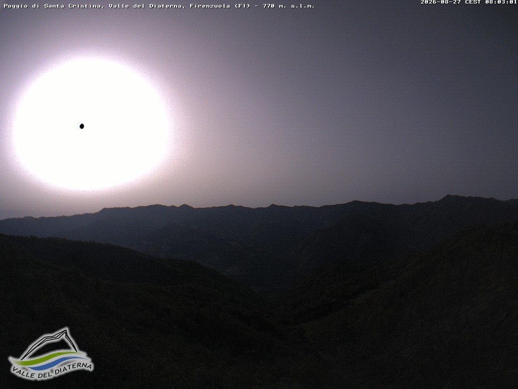 Webcam Firenzuola: Valle del Diaterna