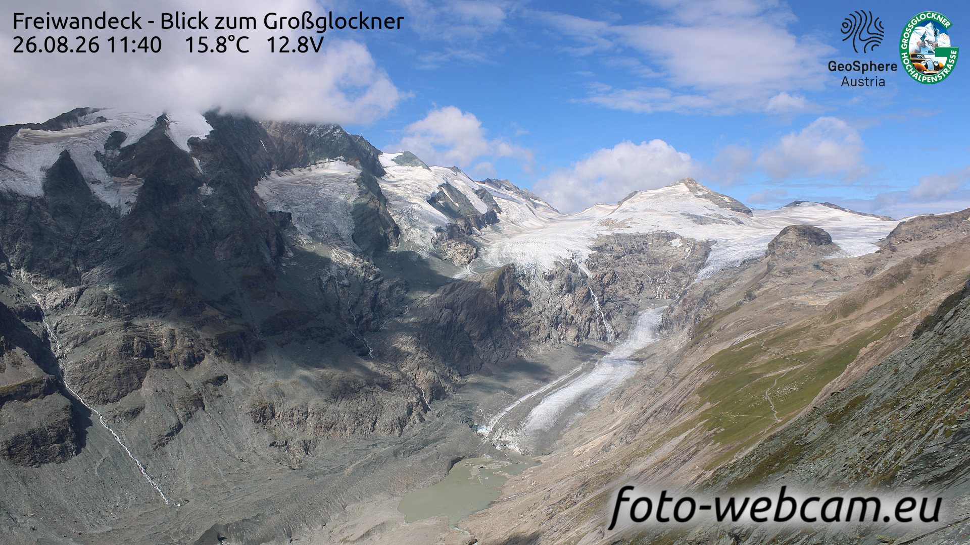 Webcam Freiwandeck: HD Panorama Freiwandeck