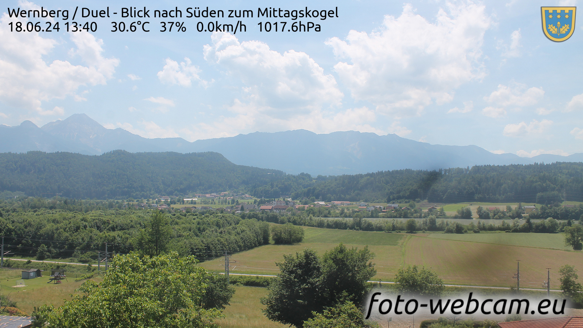 Webcam Wernberg: HD Panorama Wernberg - Duel
