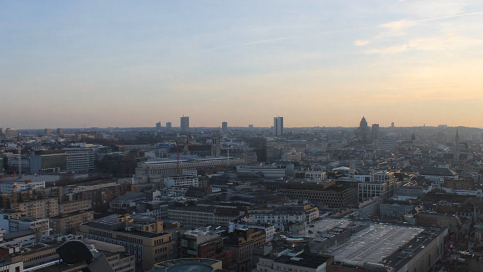 Webcam Brussels: View over Brussels