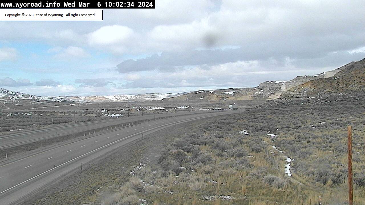 Webcam Point of Rocks, Wyoming: Point of Rocks - Traffic and Weather