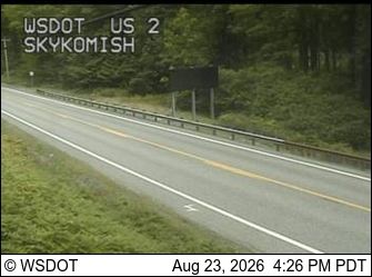Skykomish: US 2 at MP 45.6