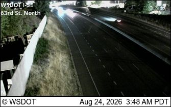 Battle Ground: I-5 at MP 3.7: N of 63rd St