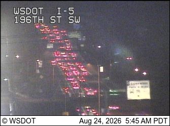 Lynnwood: I-5 at MP 181.5: 196th St SW