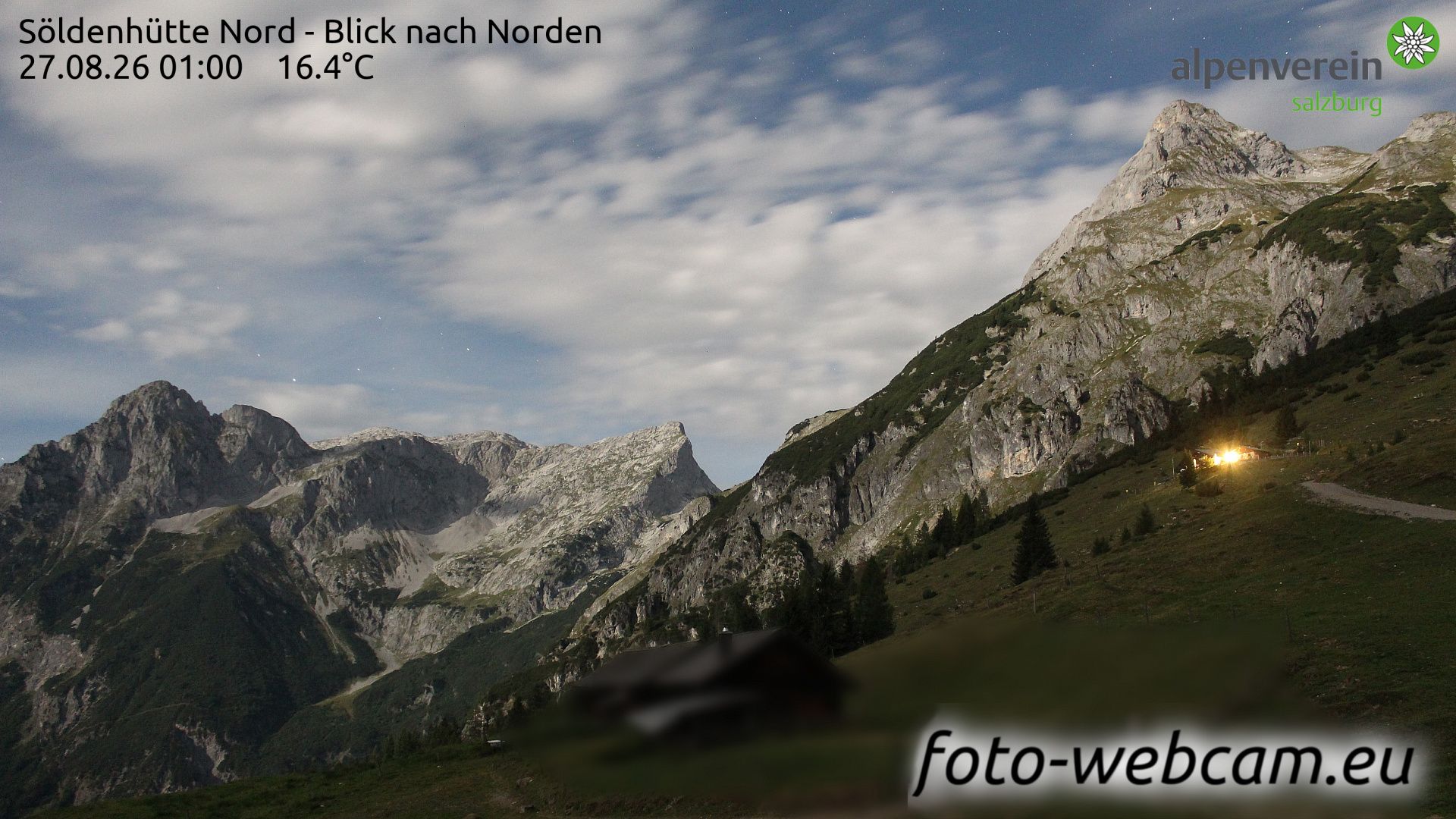 Werfenweng: Hackelhütte Nord - Blick nach Norden
