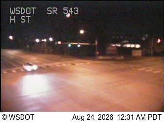 Blaine: SR 543 at MP 0.5: H St