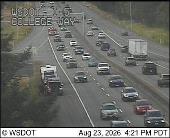 Mount Vernon › South: I-5 at MP 227.7: College Way
