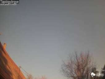 Webcam Tápiógyörgye: Sky above Tápiógyörgye